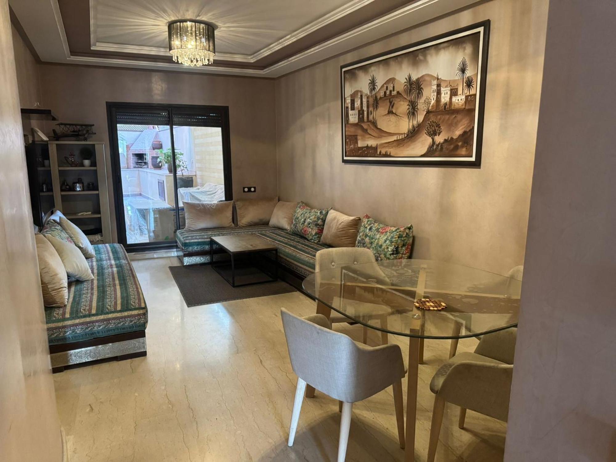 Gueliz, Appartement Avec Terrasse , Marakéš Exteriér fotografie